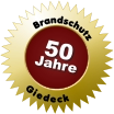 Brandschutz Giedeck 50 Jahre